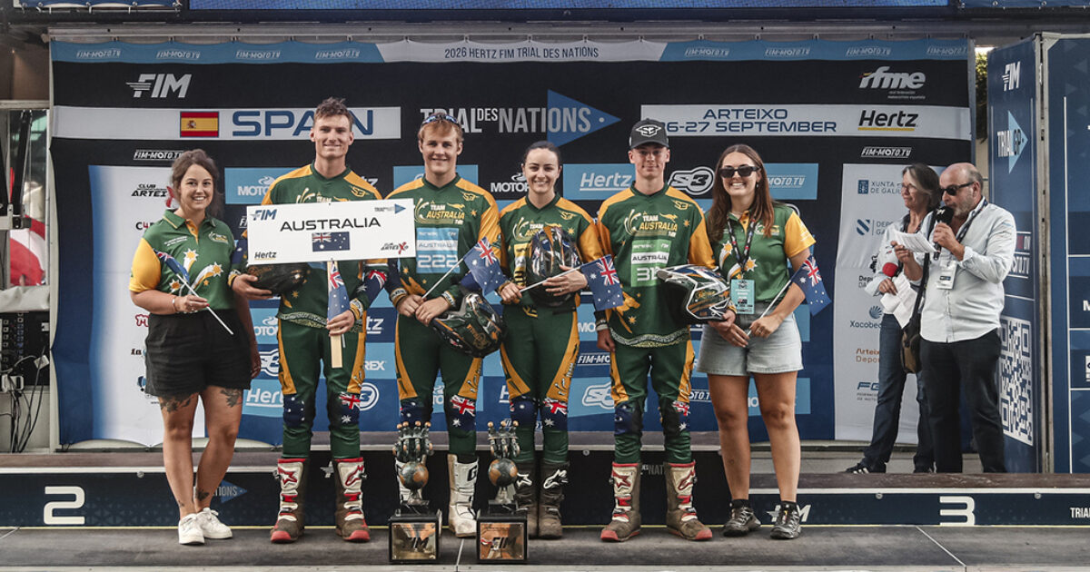Gritty Pages Team Australia delivers gritty performance at 2026… | Trials Australia